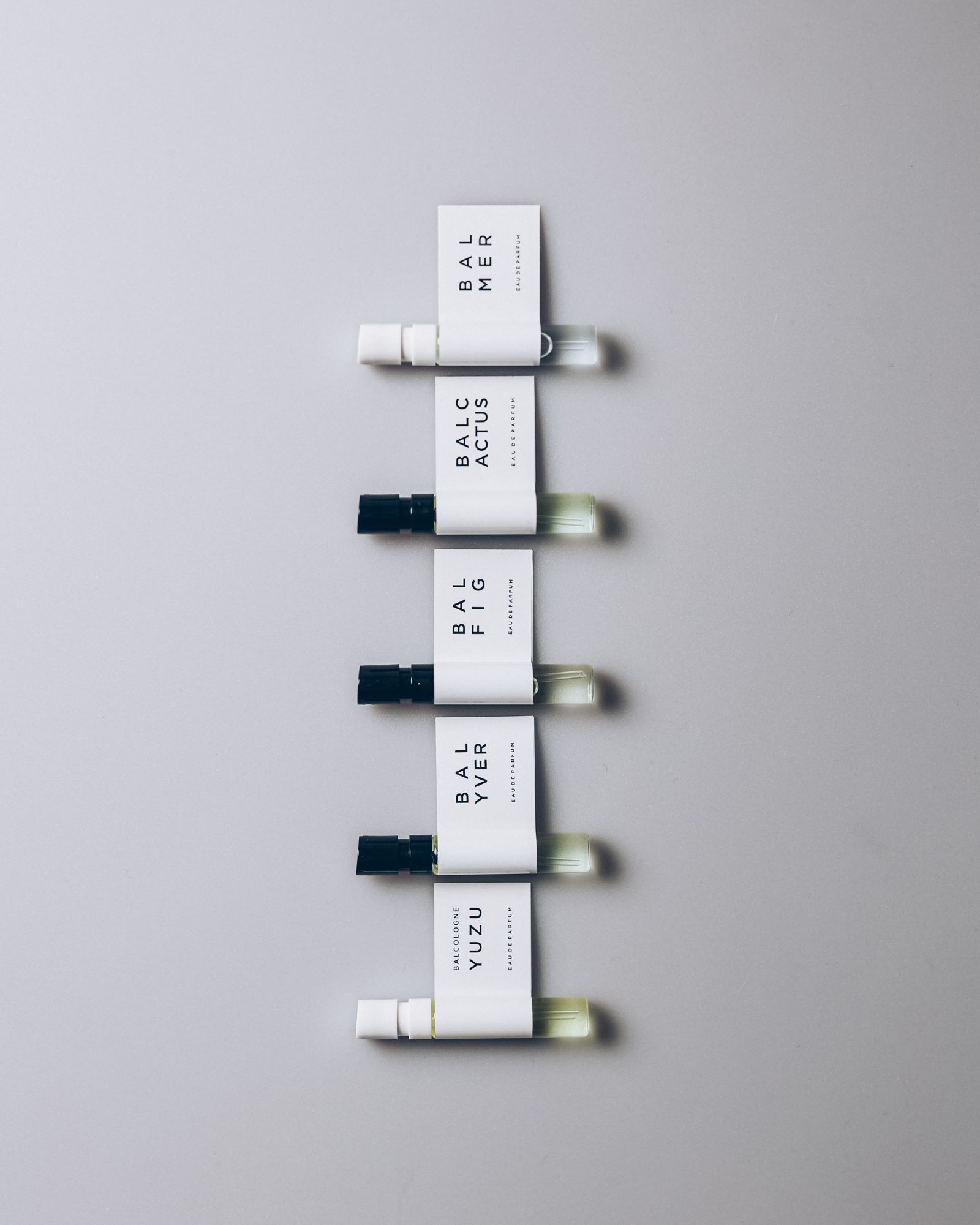 5x2 ml Sample: YUZU, BALYVER, BALFIG, BALCACTUS, BALMER